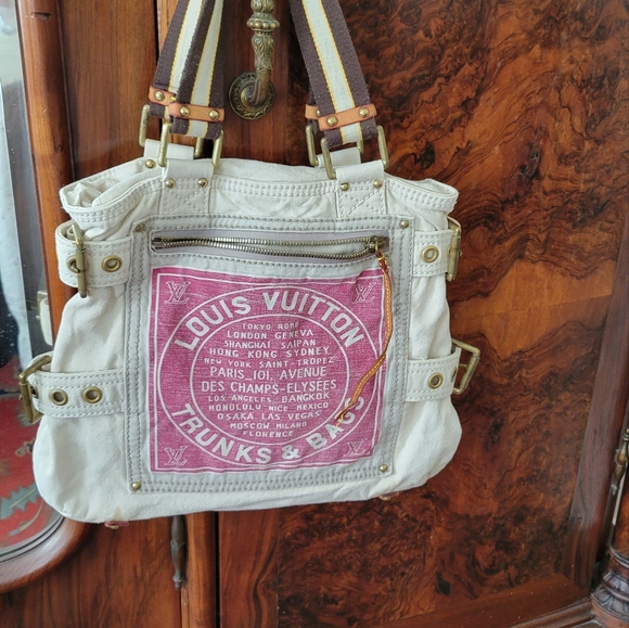 Louis Vuitton Vintage Denim Bag - Picture 16 of 16